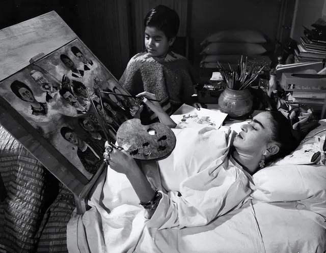 画家弗里达简介（全球最贵女画家弗里达）(27)