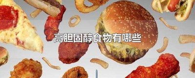 ​高胆固醇食物有哪些