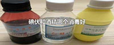 ​碘伏和酒精哪个消毒好祛痘 碘伏和酒精哪个消毒好婴儿