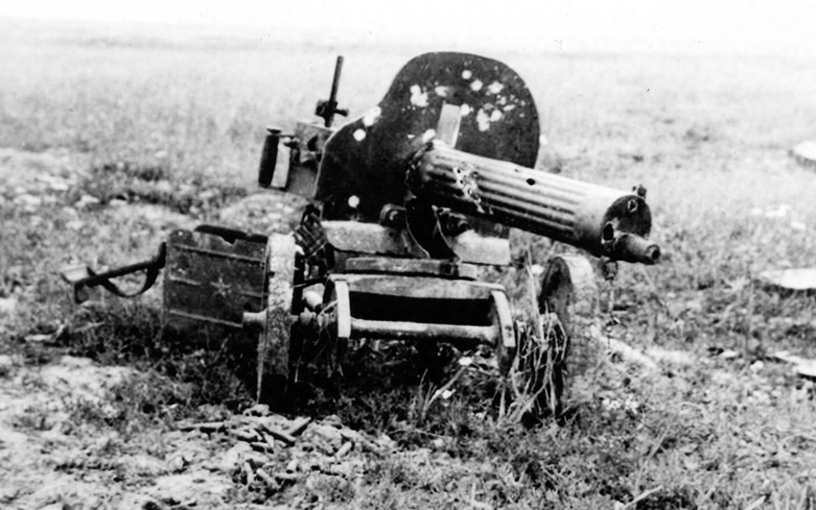 马克沁机枪:世界上第一种能自动连续射击的机枪
