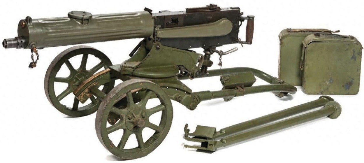 马克沁机枪:世界上第一种能自动连续射击的机枪