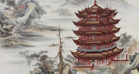 关于黄鹤楼的十首诗(七律之首崔颢的黄鹤楼)(1)