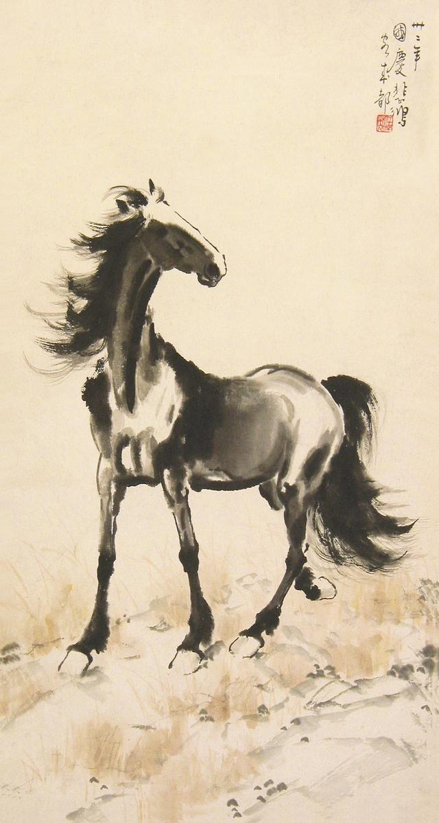 徐悲鸿最擅长的画(一代大师徐悲鸿痴迷于收藏)(3)