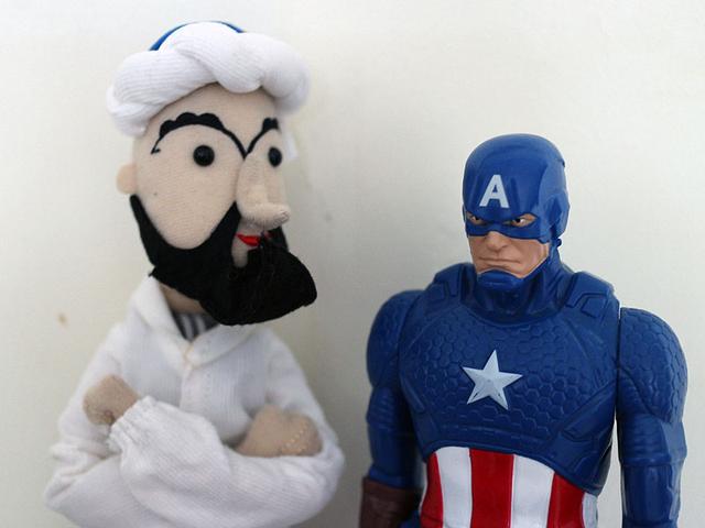 篮球队玩偶(当美队遇见他会怎样)(2)